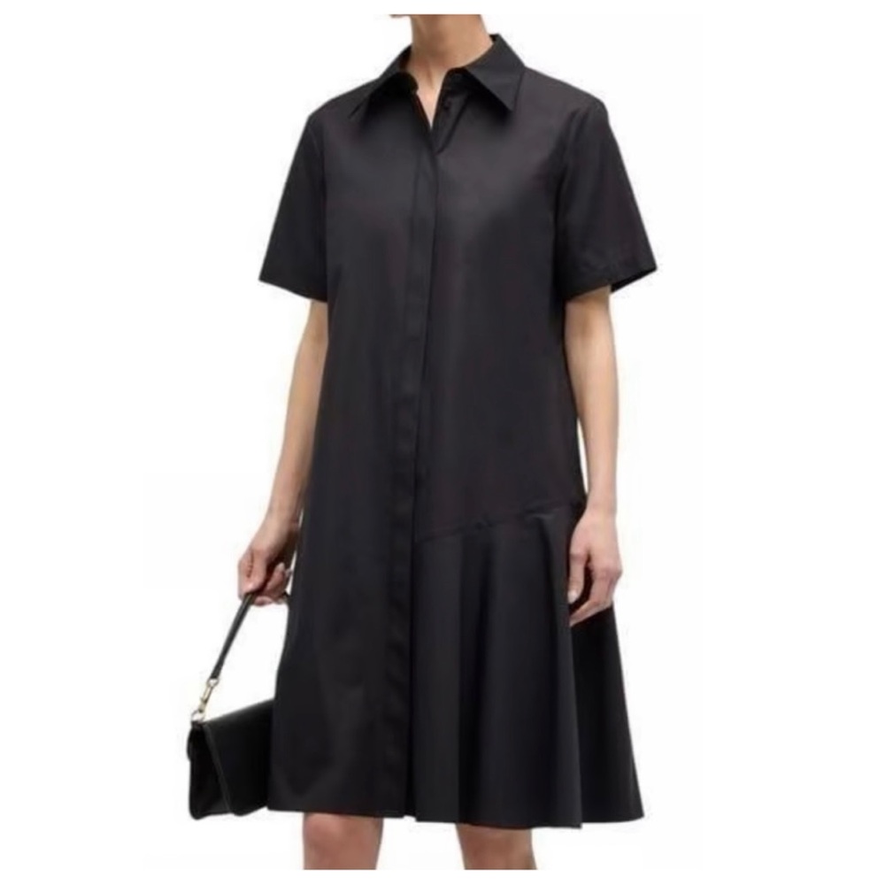 Lafayette 148 New York Flounce Hem Dress